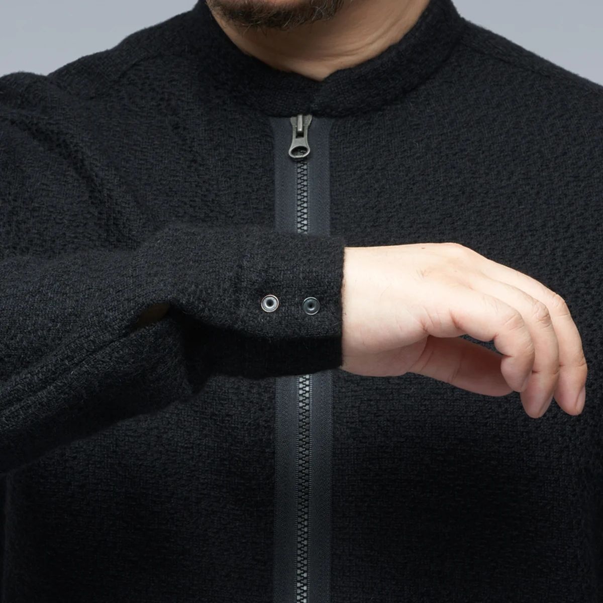 ACRONYM LA8-AK アクロニウム Cashllama Long Sleeve Zip Shirt Jacket 