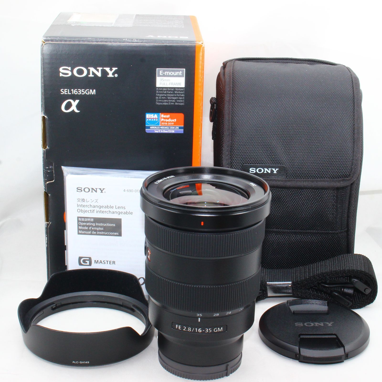 SONY FE16-35F2.8GM SEL1635GM 美品