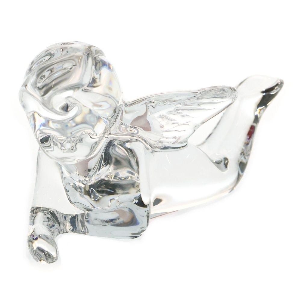 Baccarat バカラ フィギュリン エンジェル 天使 モチーフ オブジェ オーナメント 置物 インテリア クリスタルガラス