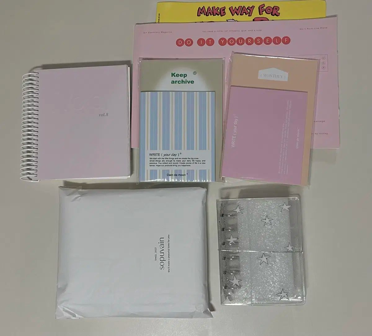 ダイアリー ステッカー マスキングテープ 文具類 スクラップ デコレーションダイアリー