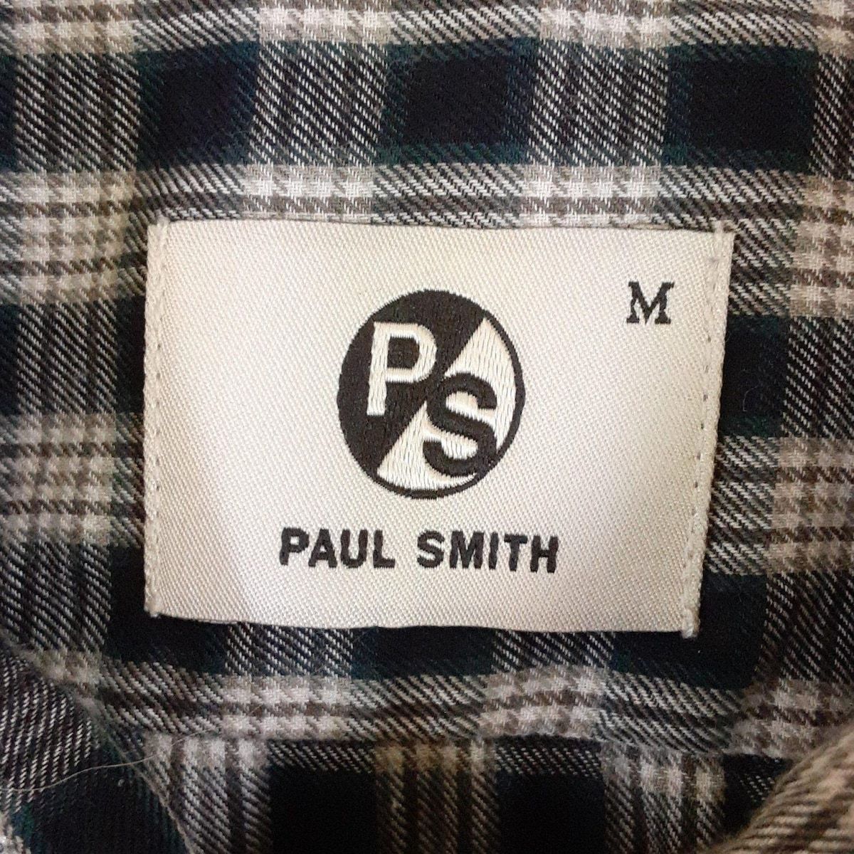 美品　PaulSmith ポールスミス　チェックシャツ　ネルシャツ　L 美品】ポールスミス チェック 柄 長袖 シャツ 40 日本製