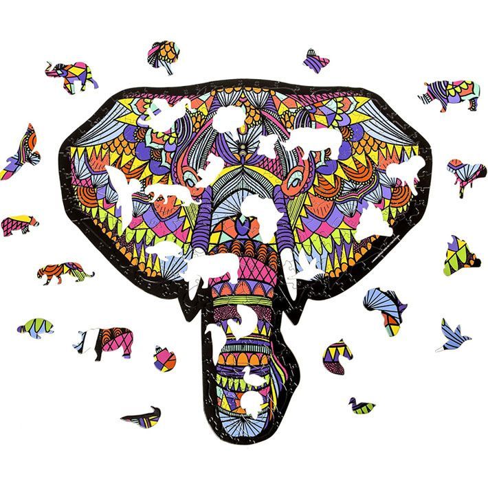 ヒドゥン シェイプス アニマル パズル 【全4種】 300ピース