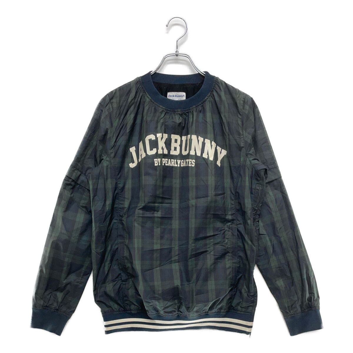 JACK BUNNY!! - coco 中古 ジャックバニー Jack Bunny!! レディース スニードジャック 2(L) 濃紺×緑 裏起毛 2WAY チェック柄 JACK BUNNY!! - coco 中古 ジャックバニー Jack Bunny