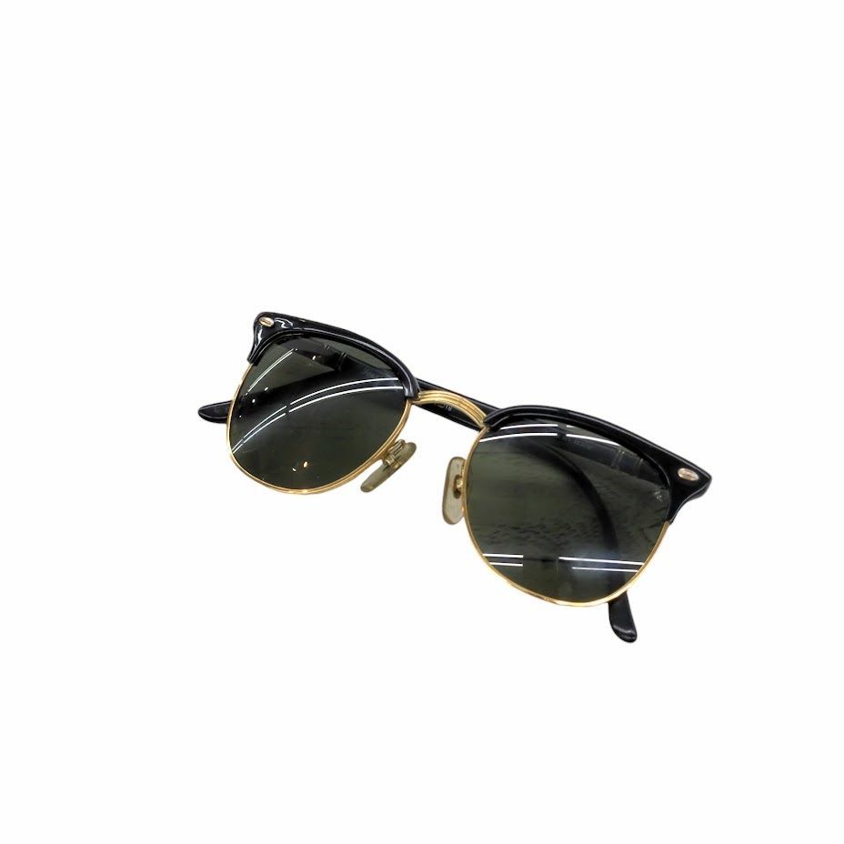 Persol ペルソール Vintage ヴィンテージ サングラス CELLOR2 ブラック ゴールド グリーンレンズ