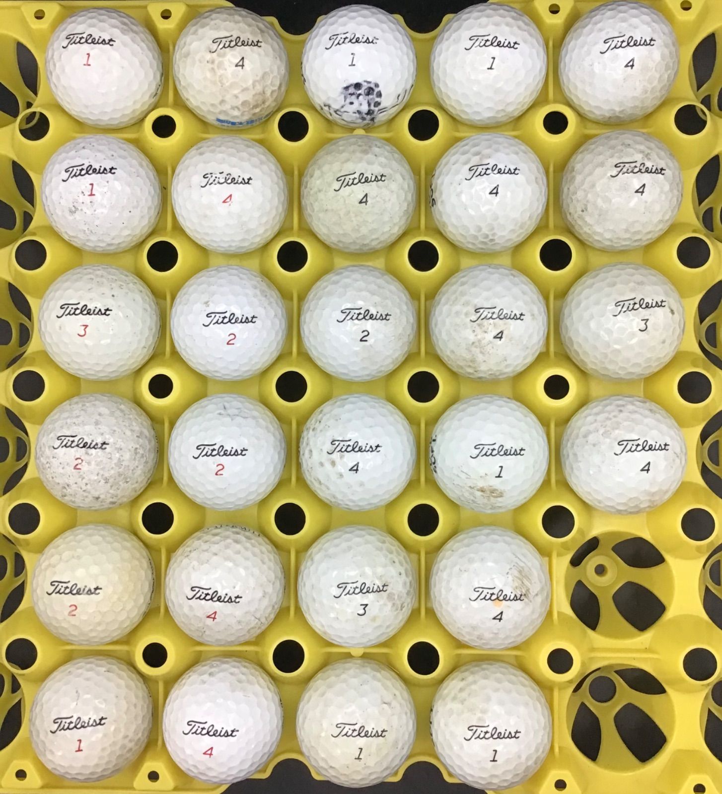 No.387 Titleist DT TOURSOFT TOURSOFT 28球 ロストボール