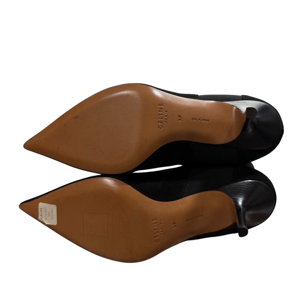 新品　CELINE セリーヌ　スエードブーツ　37 未使用 CELINE セリーヌ フィービー期 スエード サイドゴア