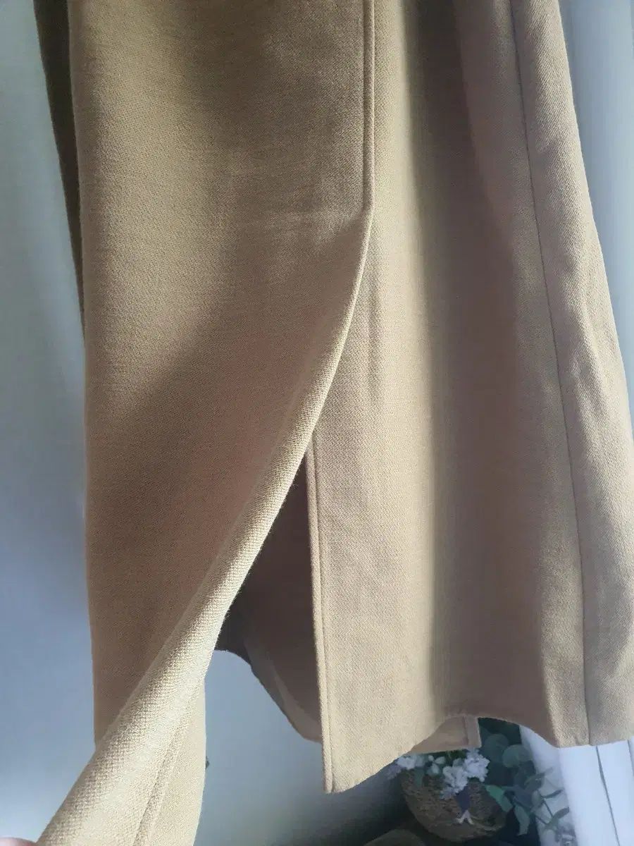 The HANDSOME SYSTEM システム ウール アシンメトリー ロング丈スカート GULLKHAN_COM