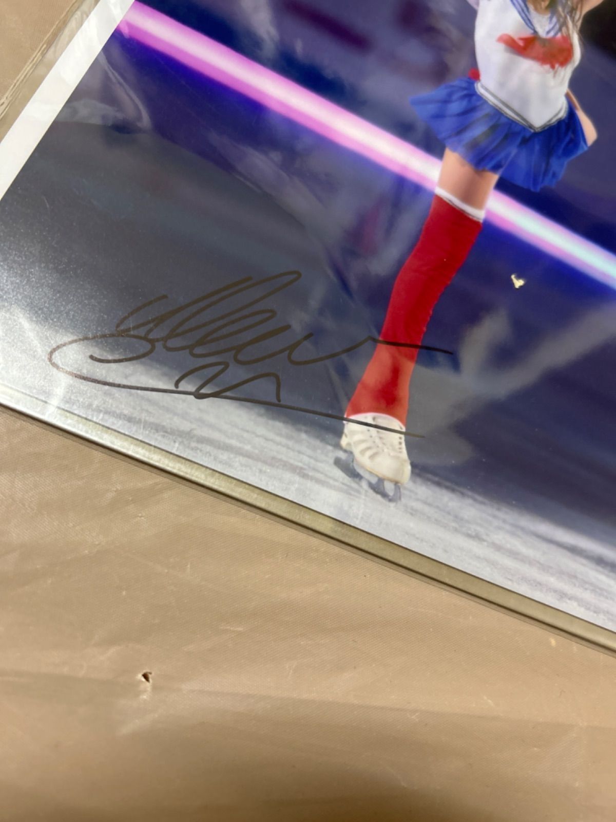 エフゲニア・メドベージェワ直筆サイン入り写真☆ロシア