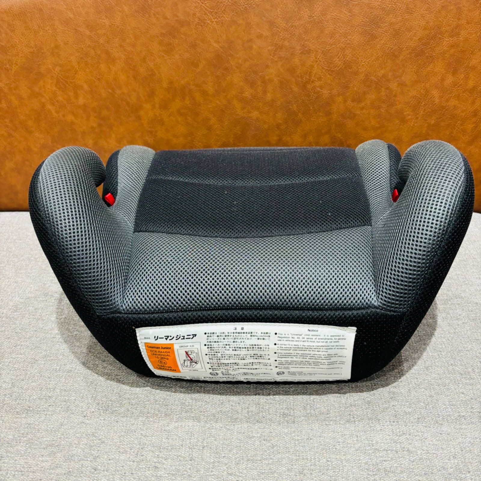 Leaman Junior ジュニアシート ブラック/グレー（LEAMAN