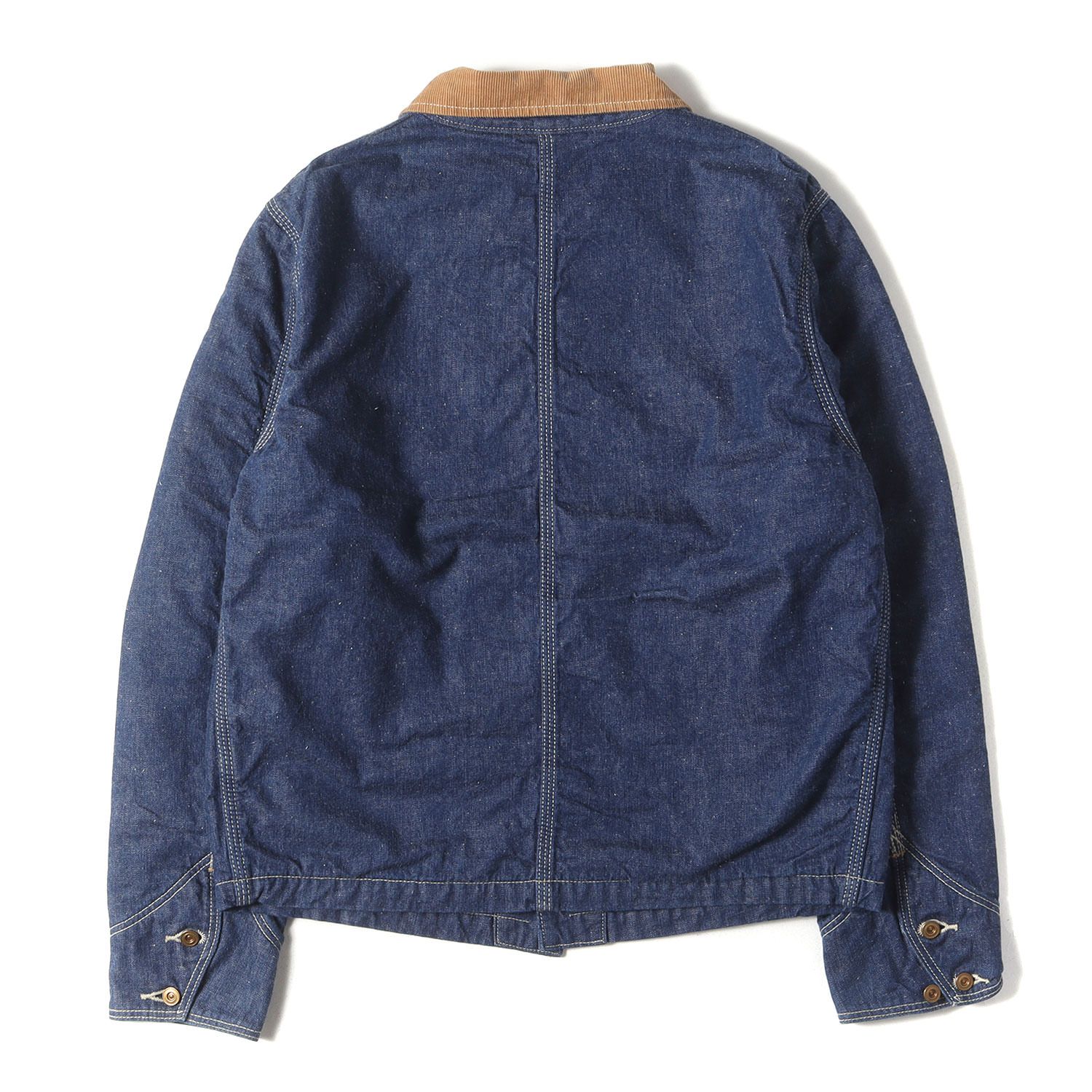 orslow オアスロウ ジャケット サイズ:1 fennica ブランケットライニング ネップ混デニム メカニック ジャケット (Mechanic  jacket blanket lined) インディゴ アウター ブルゾン【メンズ】 - メルカリ