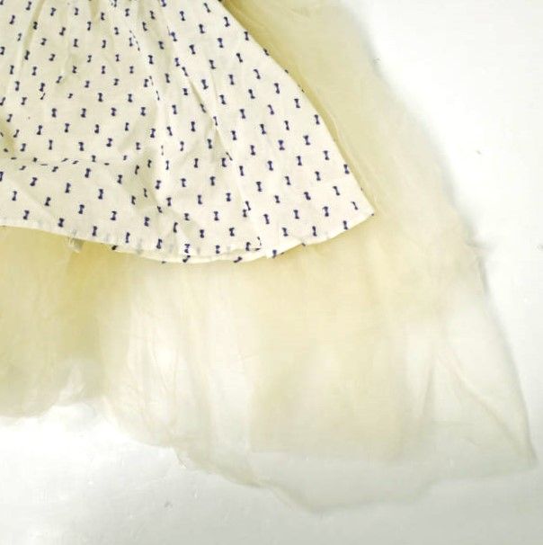 RhodolirioN ロドリリオン 23SS Frill Top - Tulle & Cut Dobby フリル 