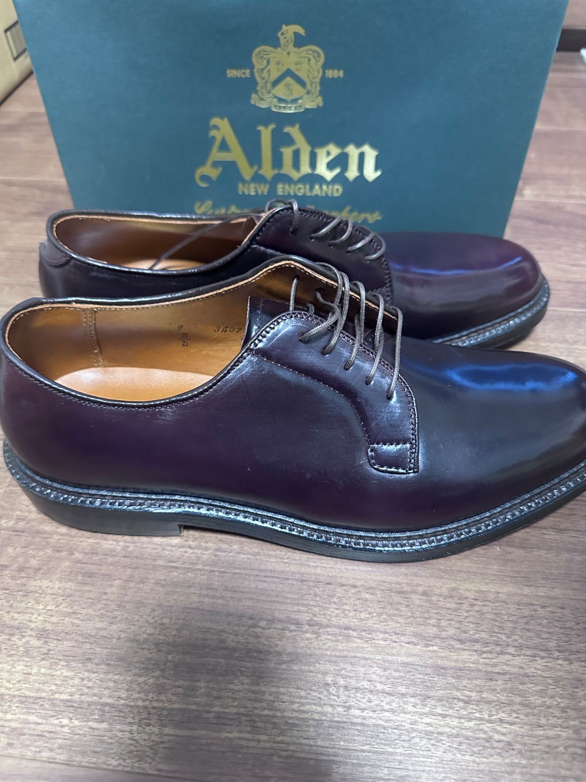 未使用品 Alden オールデン 990 サイズ9D コードバン