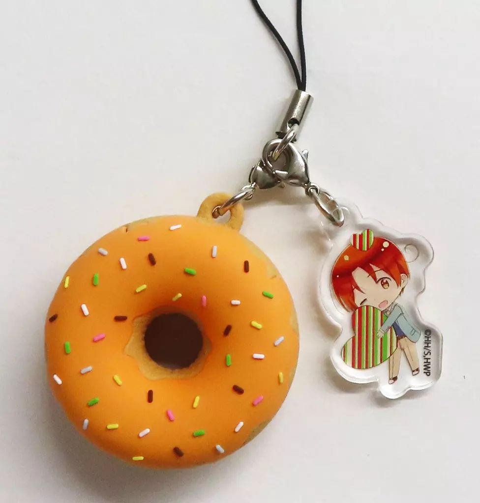 中古】キーホルダー イタリア ドーナツチャーム 「ヘタリア World