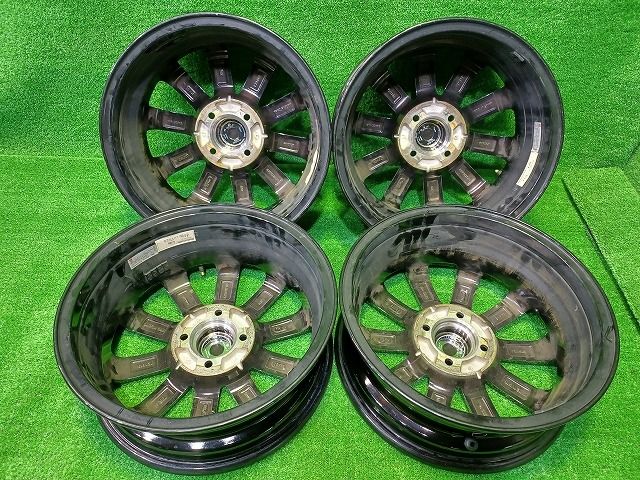 社外 バルミナ 15ｲﾝﾁ 5.5J 4穴 4本 100 42 FFCRYSTALESIA_COM