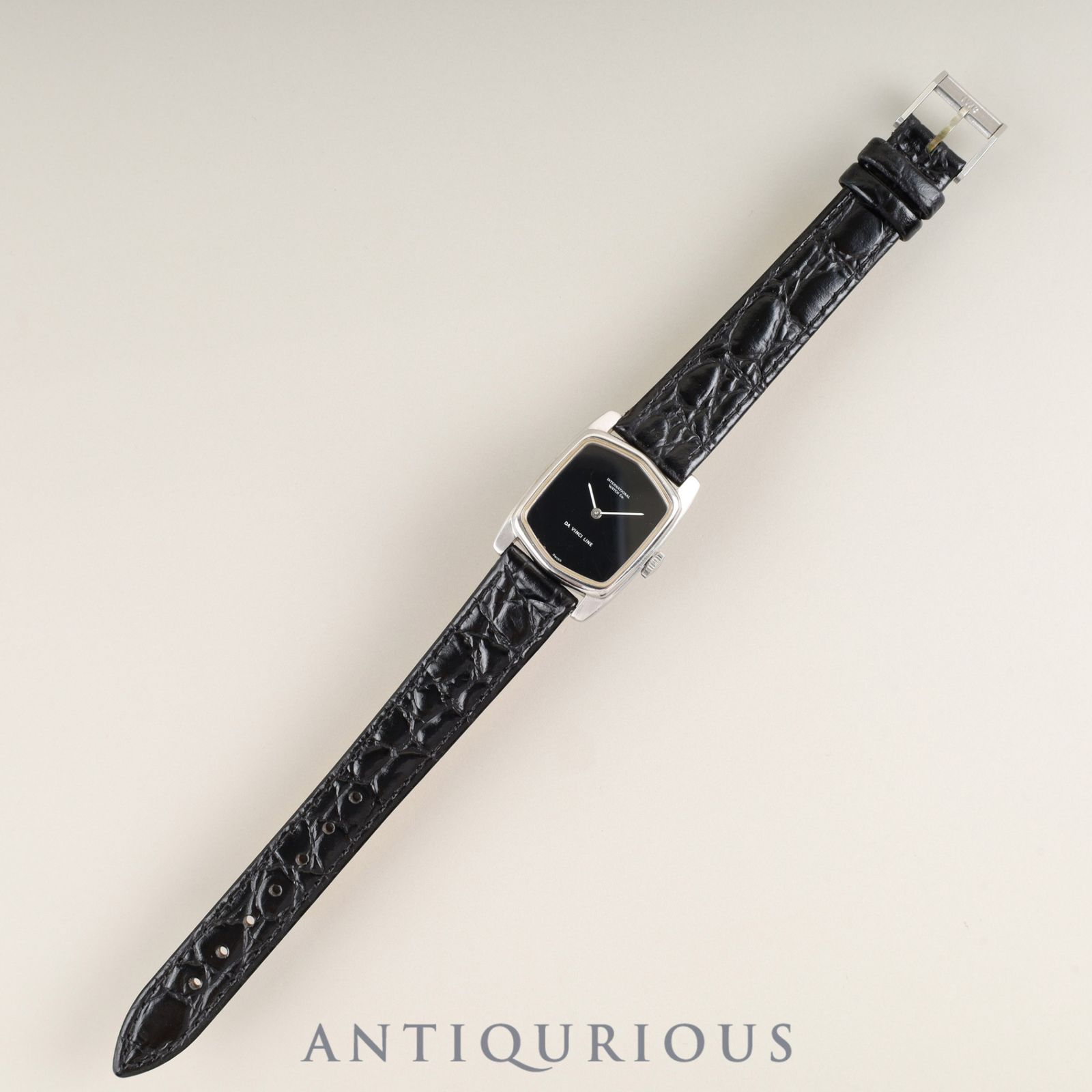 アイダブリュシー ダヴィンチライン 手巻き Cal.- SS 革 純正尾錠（SS  