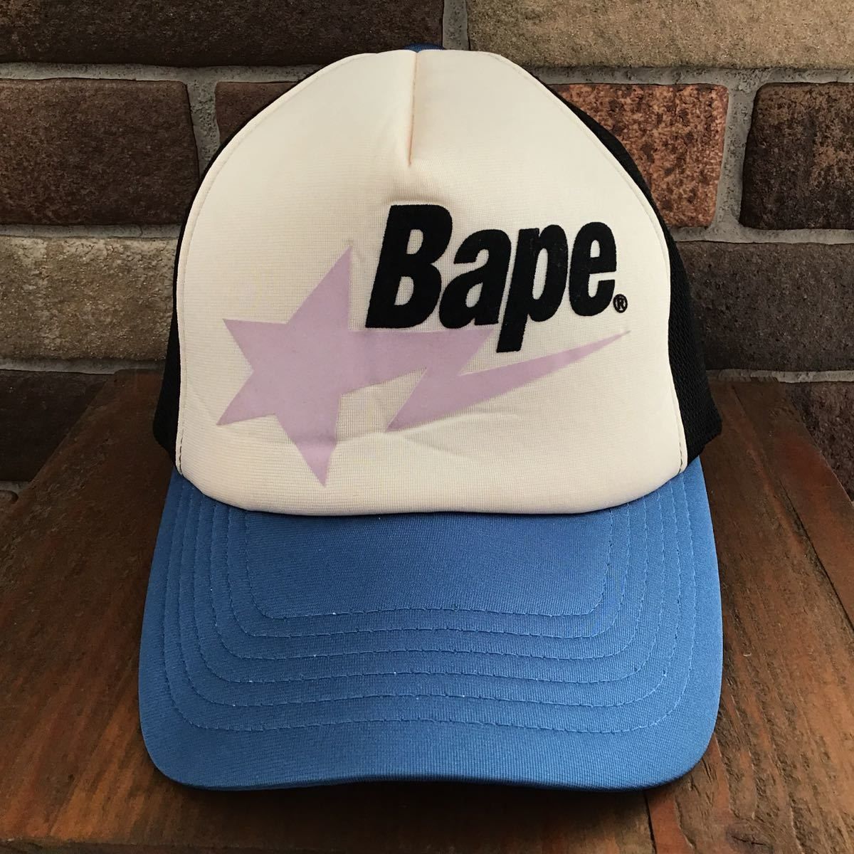 NIGO期のBAPEメッシュキャップ - 帽子