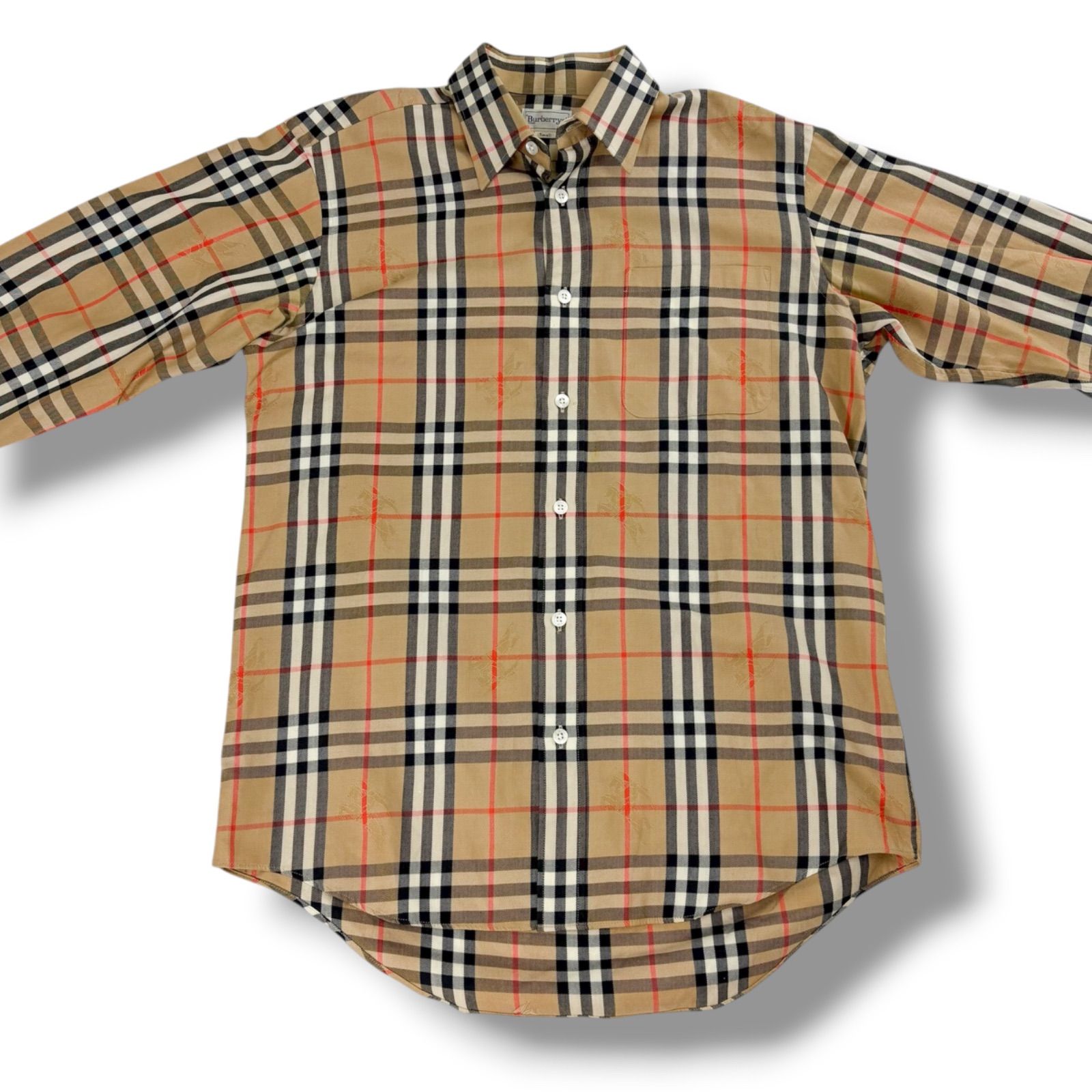 バーバリー Burberrys シャドーホース ノバチェックシャツ80's