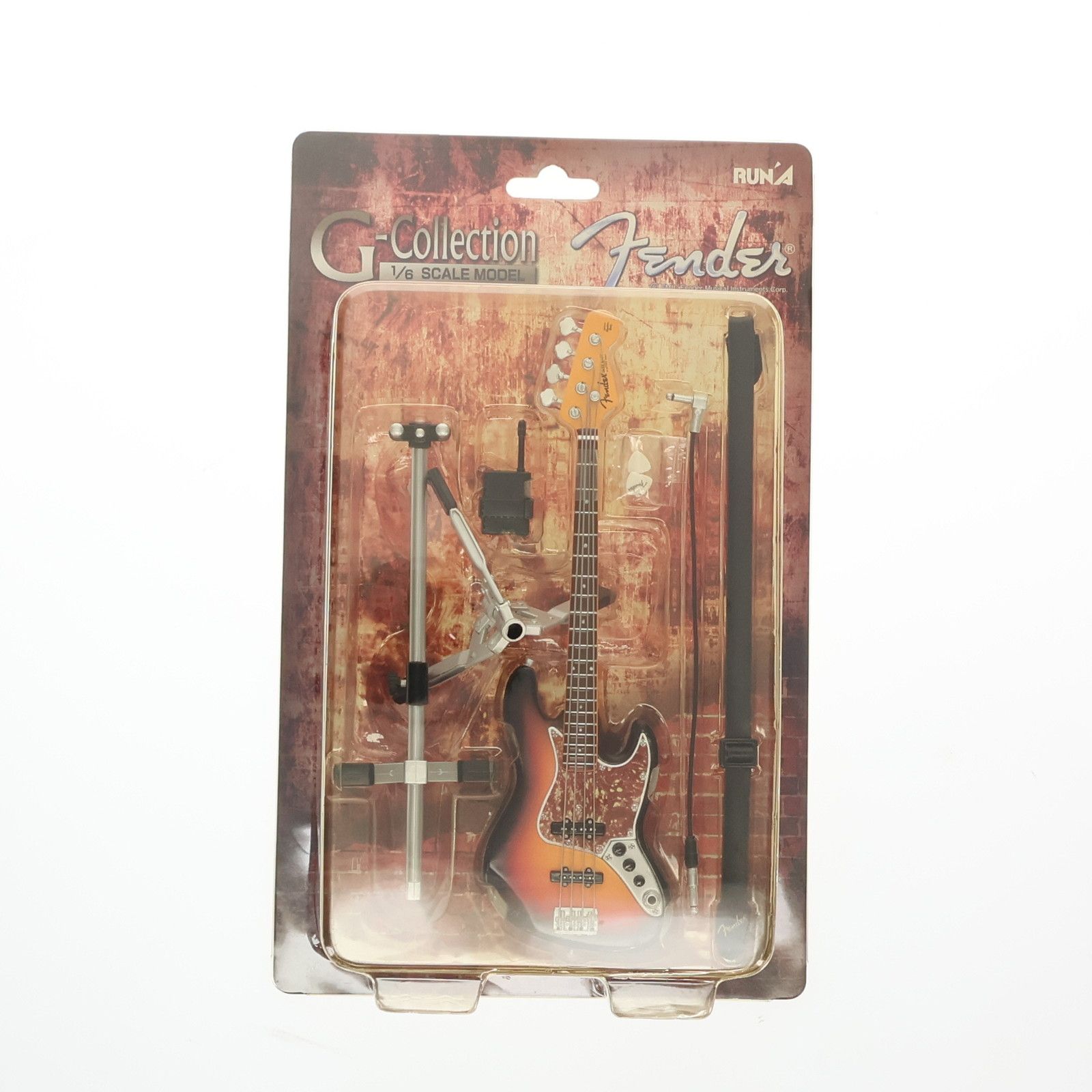 G-Collection Fender(フェンダー) ジャズベース(3Tサンバースト) Fender Vintage History(フェンダー ヴィンテージ ヒストリー) 1/6 完成品 フィギュア ラナ