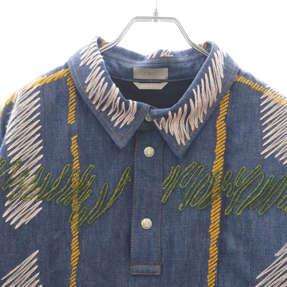 DIOR (ディオール) 23AW×DENIM TEARS LONGSLEEVE SHIRT デニム