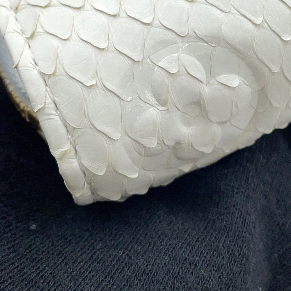 ルイヴィトン 二つ折り財布 モノグラム パイソン ポルトフォイユ・ルー  