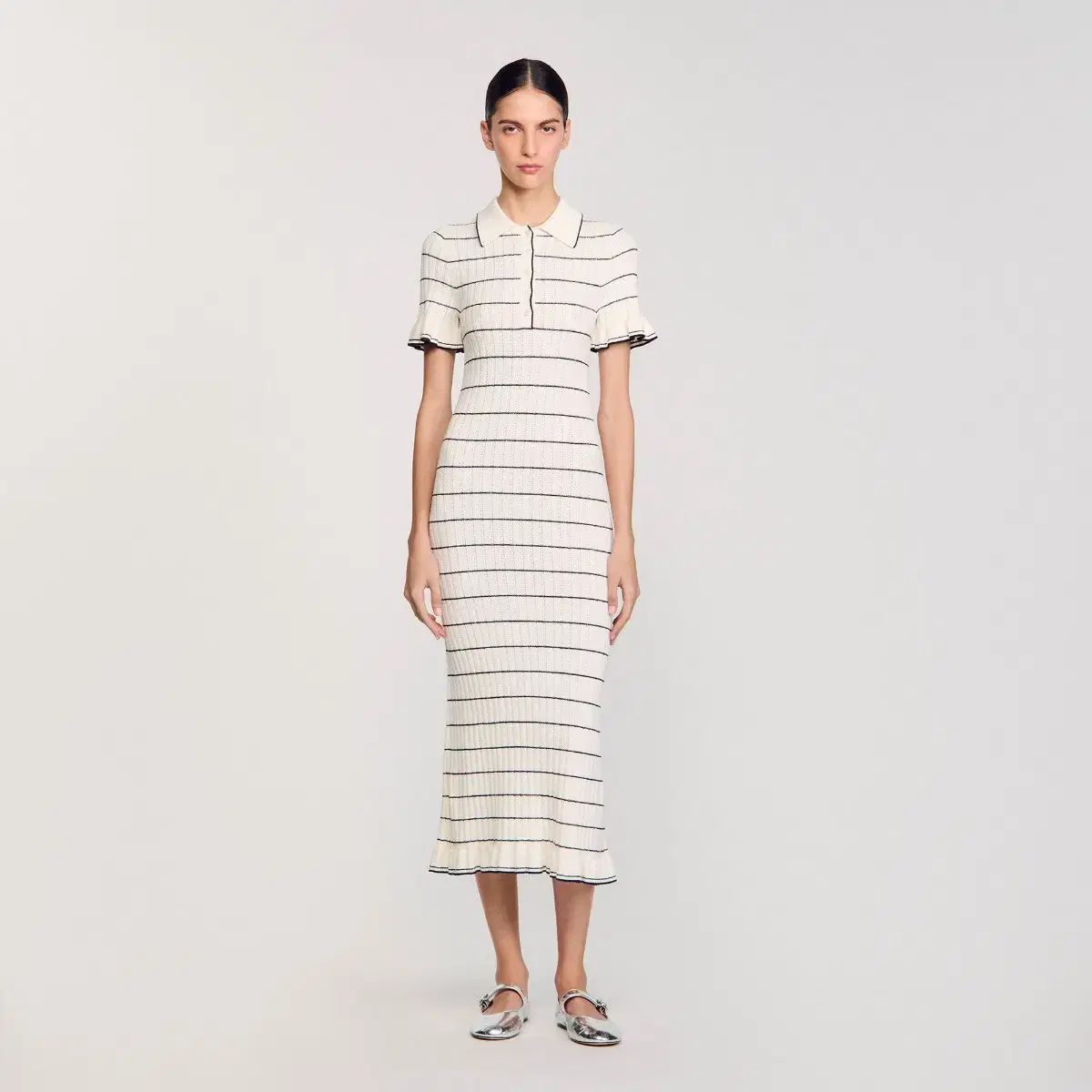 新品Sandro サンドロ ニットワンピース 定価9