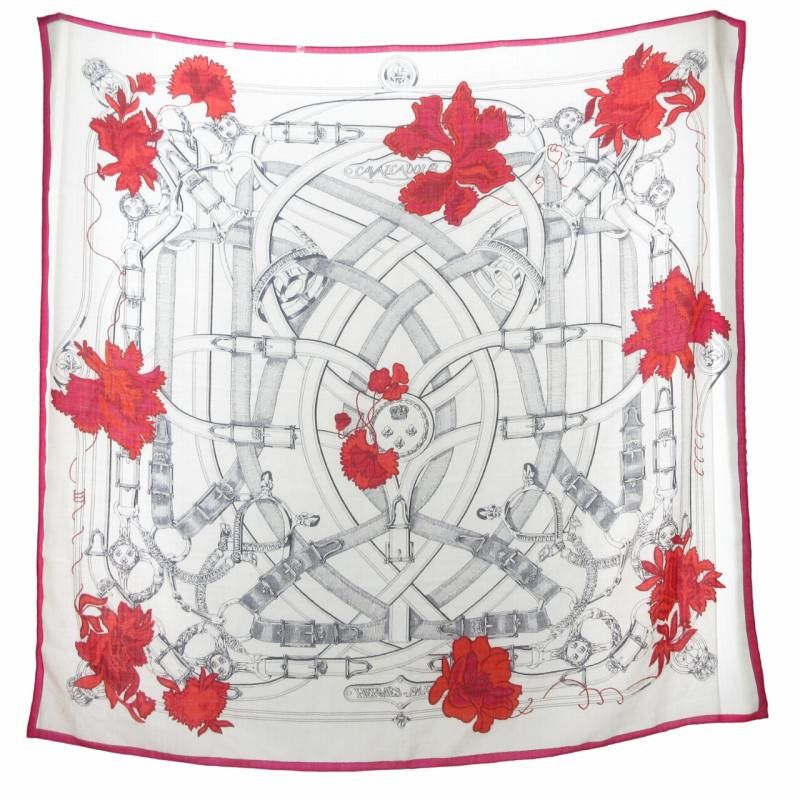 エルメス HERMES 美品 カレ140 CAVALCADOUR カヴァルカドゥール  