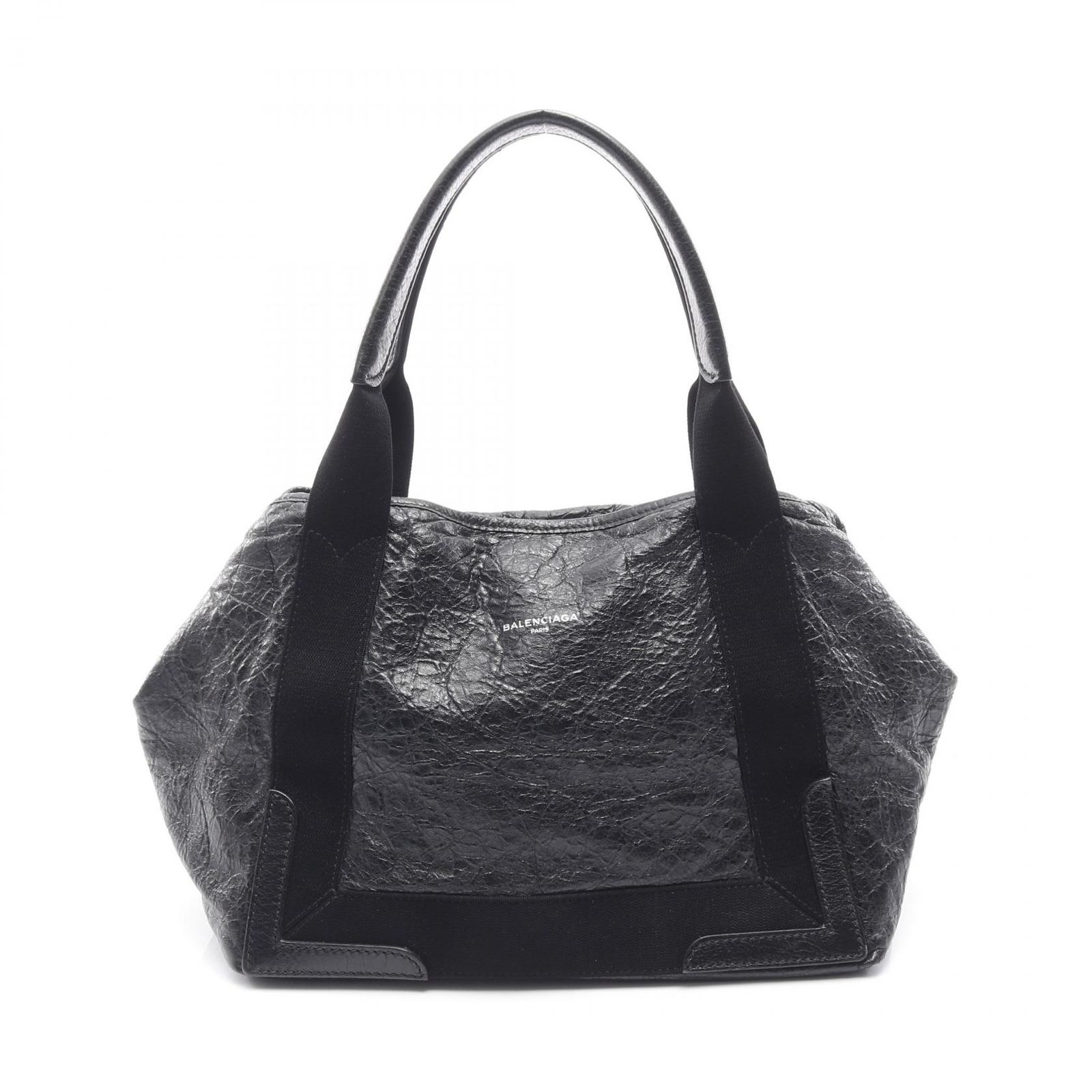 バレンシアガ BALENCIAGA トートバッグ NAVY CABAS ネイビーカバ