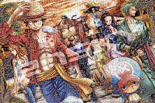 エンスカイ(ENSKY) ONE PIECE ワンピースモザイクアート【上陸】 50×75cm ジグソーパズル 1000ピース JIGSAW PUZZLE 1000-586