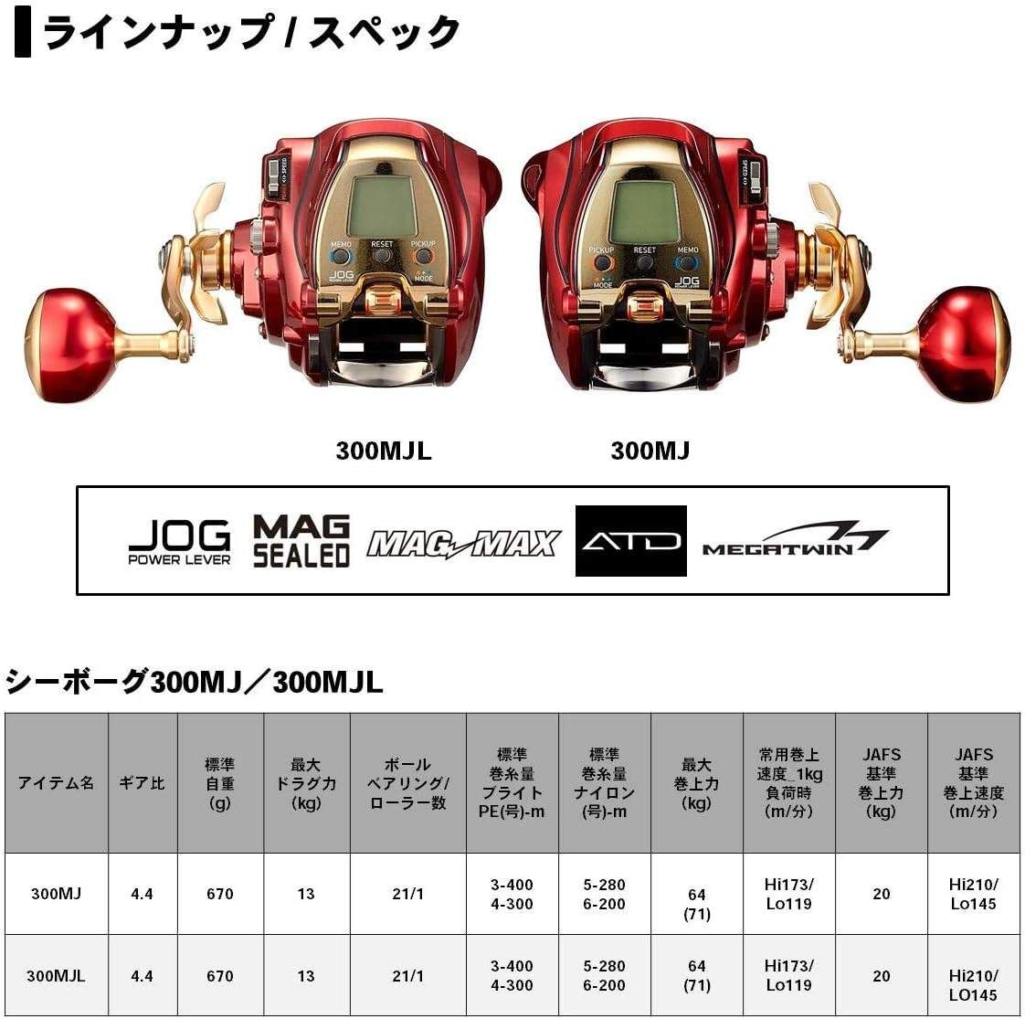 シーボーグ 300MJL