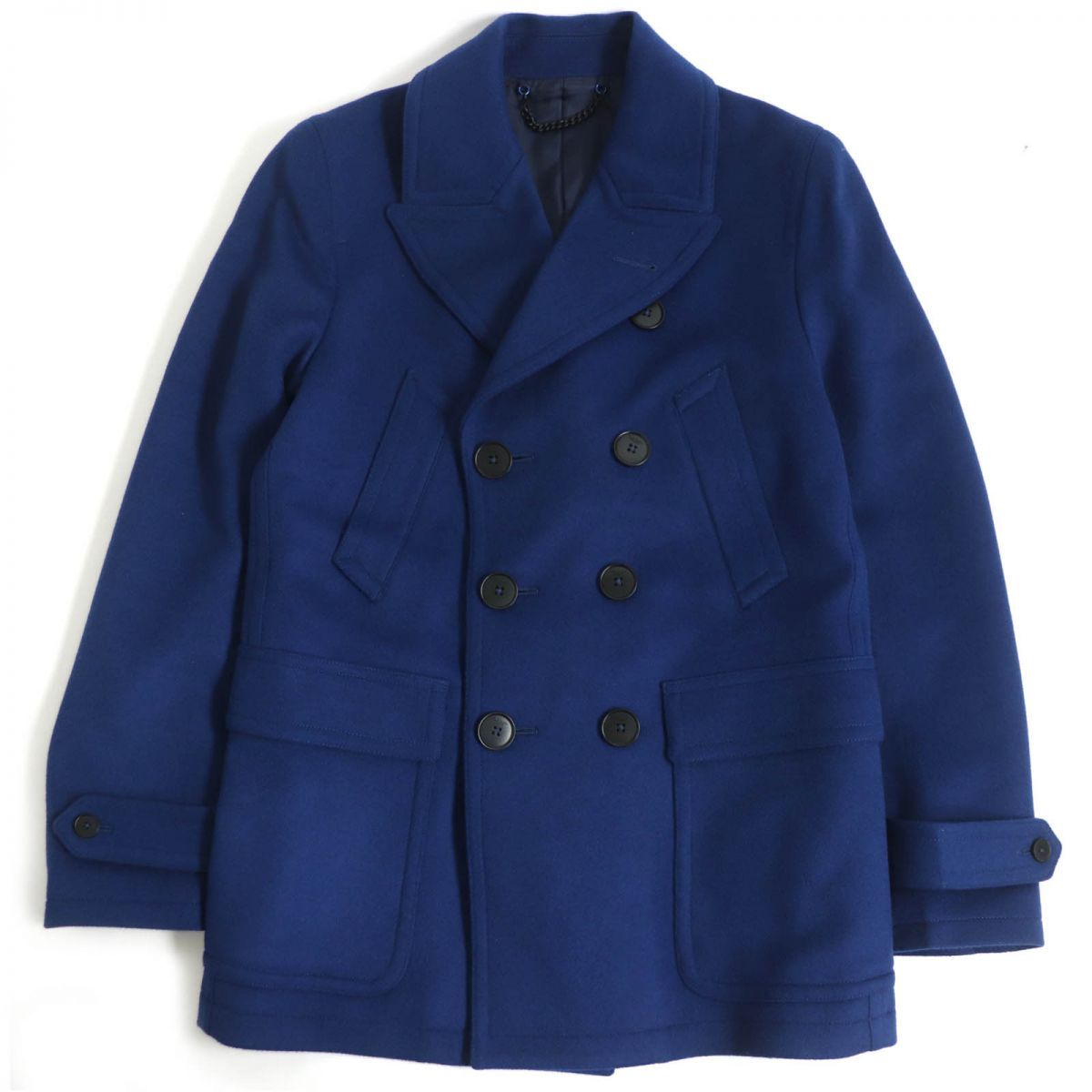 未使用品□Paul Smith LONDON/ポールスミスロンドン ロゴボタン ウール  