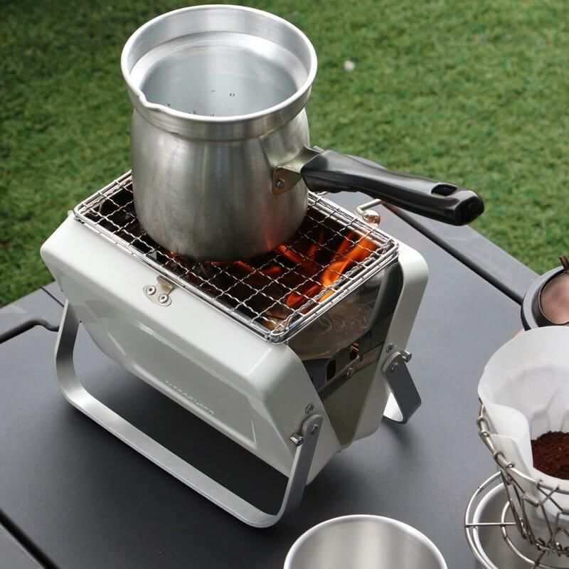 ブリーフケース バーベキュー スモール コンロ BBQ キャンプ アウトドア