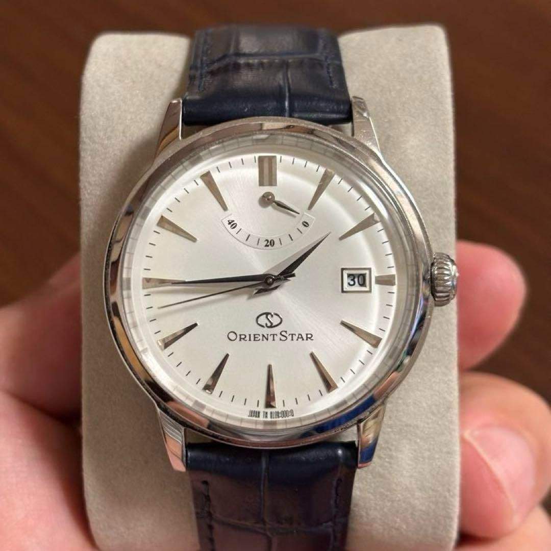 オリエント 自動巻き腕時計 シルバー オリエントスター 自動巻き 機械