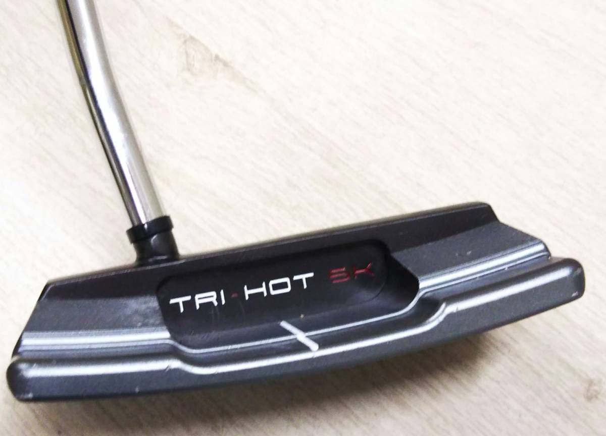 TRI-HOT 5K STROKE LAB odyssey パターカバー付き オデッセイ（ODYSSEY） TRI-HOT 5K SEVEN CH パター ストロークラボ