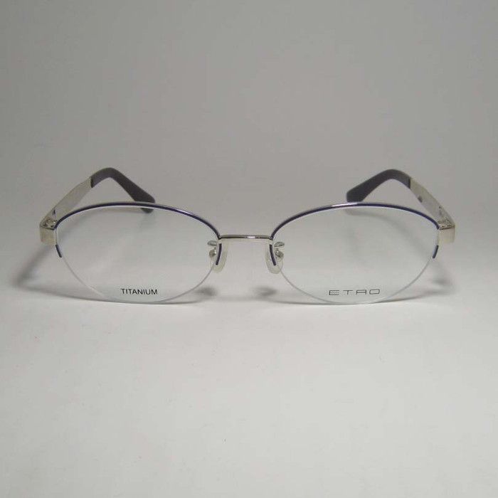 レンズ無料 Revision ブルーカット 度付 ETRO エトロ レディース 眼鏡 メガネ フレーム サングラス ET2501J-044-53 度付可 シルバー/パープル ブラウン リビジョン製レンズでお好きなサングラス作成可能 レンズ無料 Revision ブルーカット 度付 ETRO エトロ レディース 眼鏡