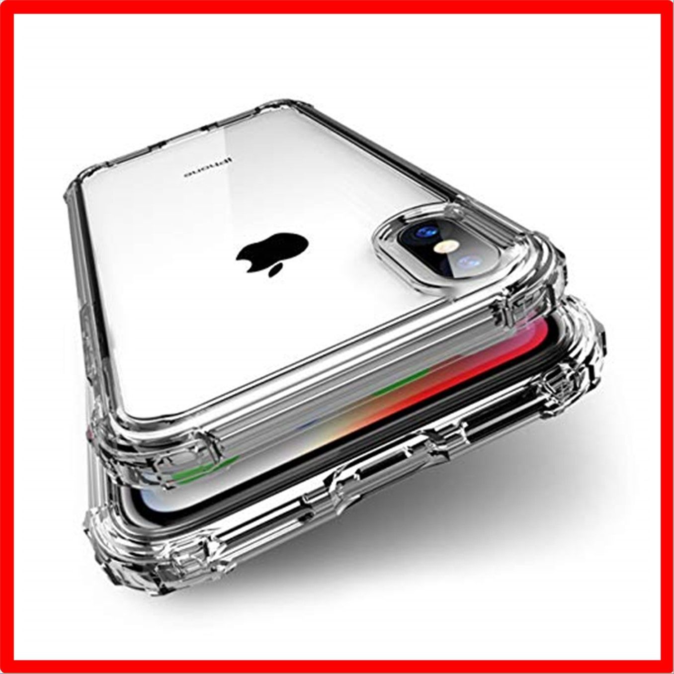 送料無料】 iPhoneXSMax（6.5インチ） BENEFIQ iPhone XSMax 用 ケース クリア 耐衝撃 米軍MIL規格取得 透明  アイフォン ライトショップ メルカリ