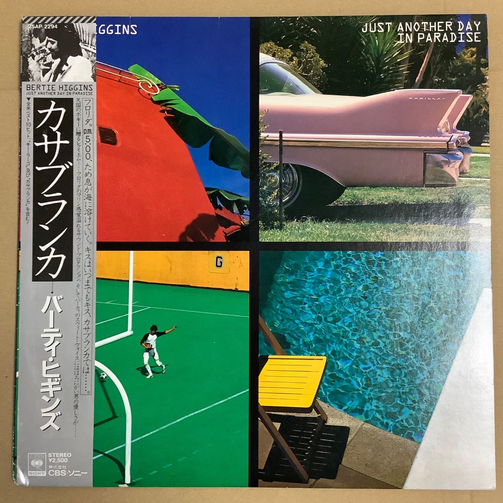 ◇洋楽 【バーティ・ヒギンズ/Bertie Higgins】1982年発表