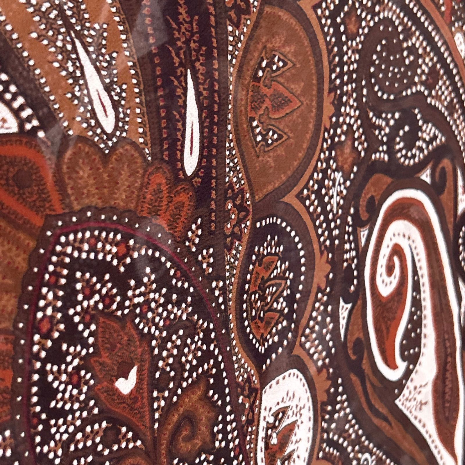 ETRO エトロ ショール ストール スカーフ ペイズリー シルク×ウール