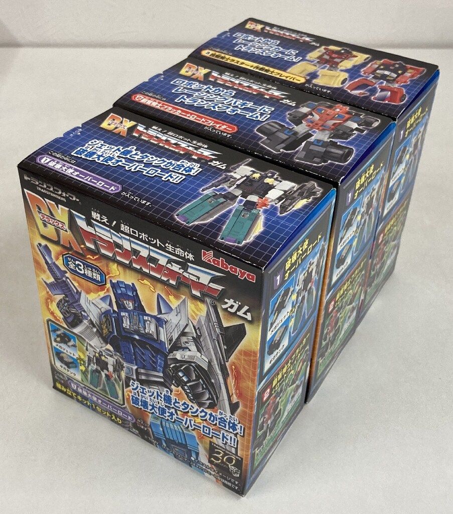 カバヤ DXトランスフォーマーガム2(オーバーロード & ロードシーザー