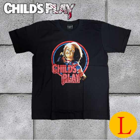 Child's Play / チャイルドプレイ　Tシャツ　映画Tシャツ　ムービーTシャツ　CHUCKY チャッキー Tee