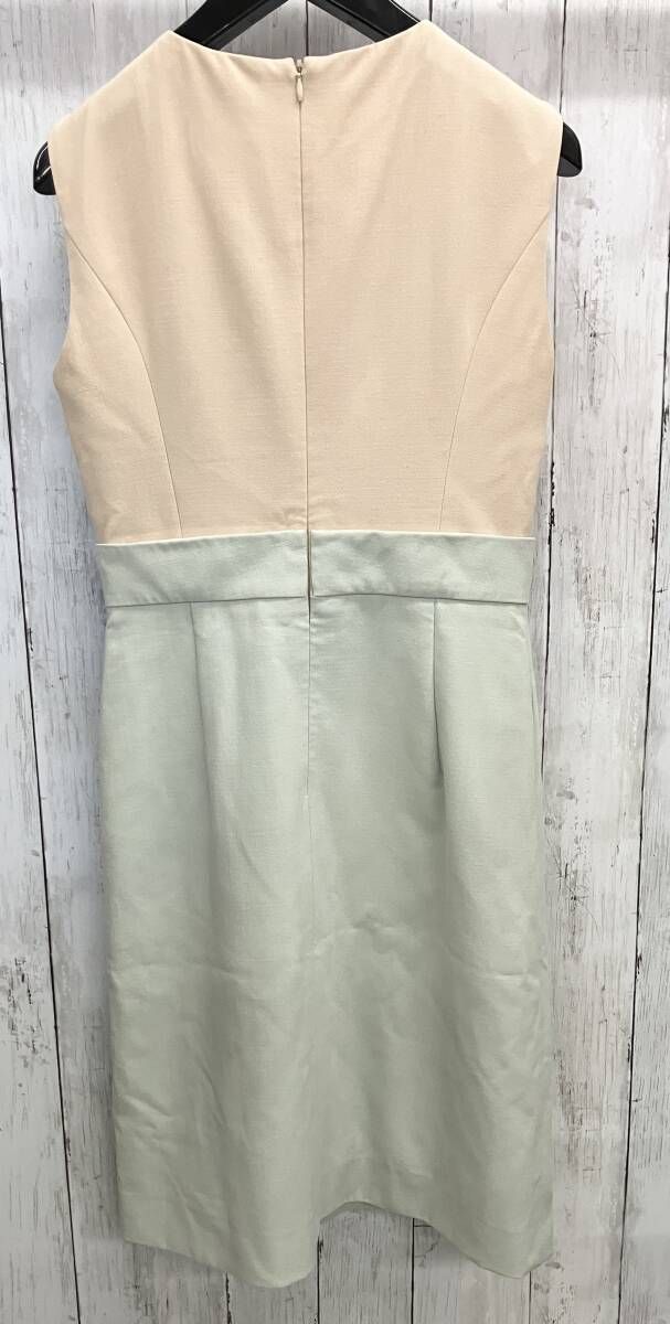 FOXEY ノースリーブワンピース フォクシー バイカラー 29566-S0F009MJ