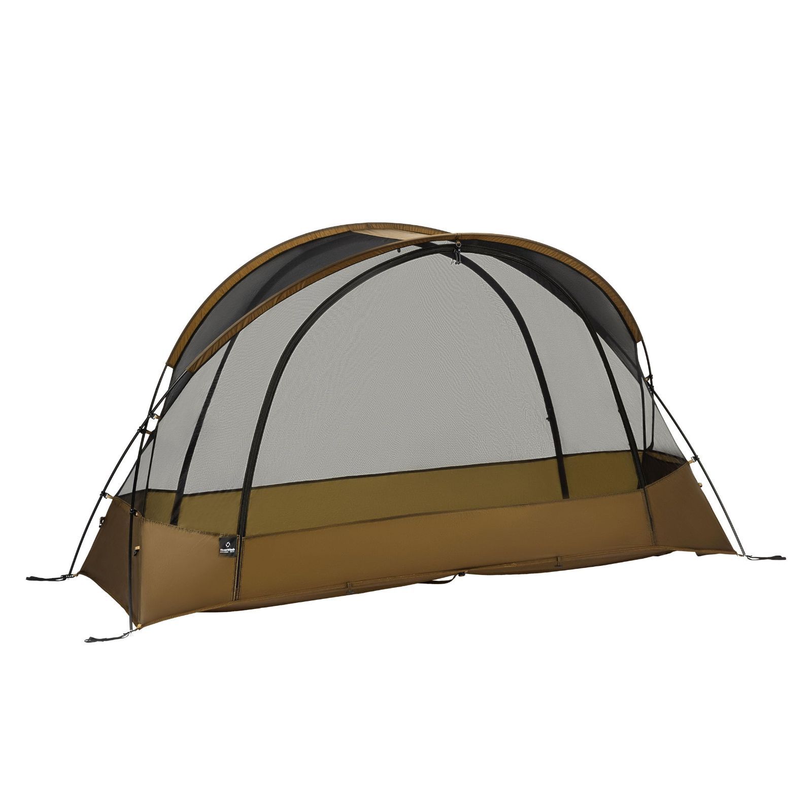 コンパクト 4シーズン適用 ワンポールテント 小型テント キャンプ 簡単設営 アウトドア 軽量 登山 ハイキング ソロ 防風 テント 防水 15Dナイロン Winds 耐水圧2000mm Thous インナーテントとアウターテントは別売り