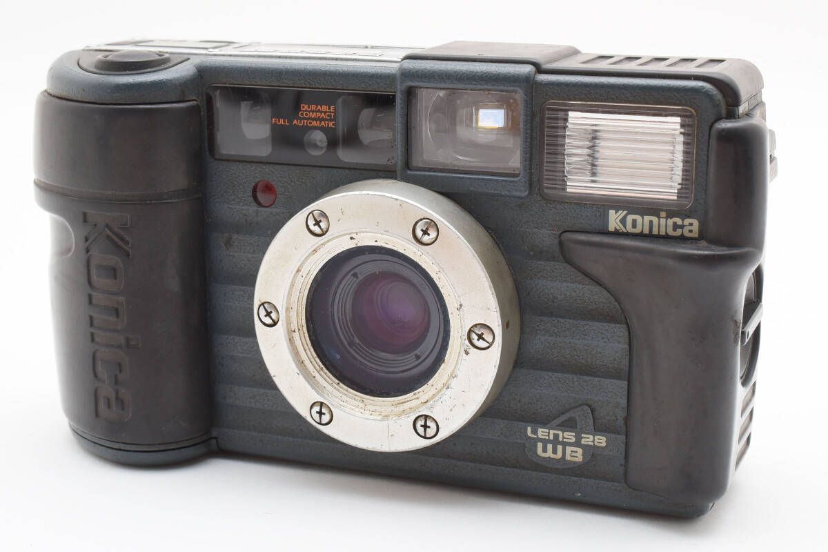 作例あり》Konica 現場監督 28WB フィルムカメラ ☆コニカ Konica 現場