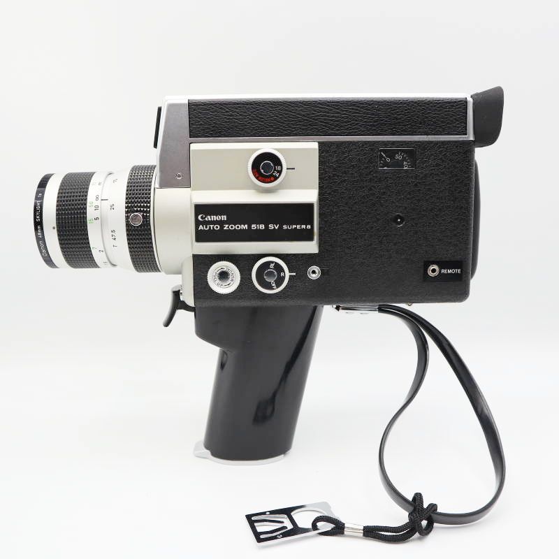 Canon キヤノン AUTO ZOOM 518 SV スーパー8 8 mmカメラ オートズーム ケース 使用説明書 NDフィルター 付 M 09 t 037