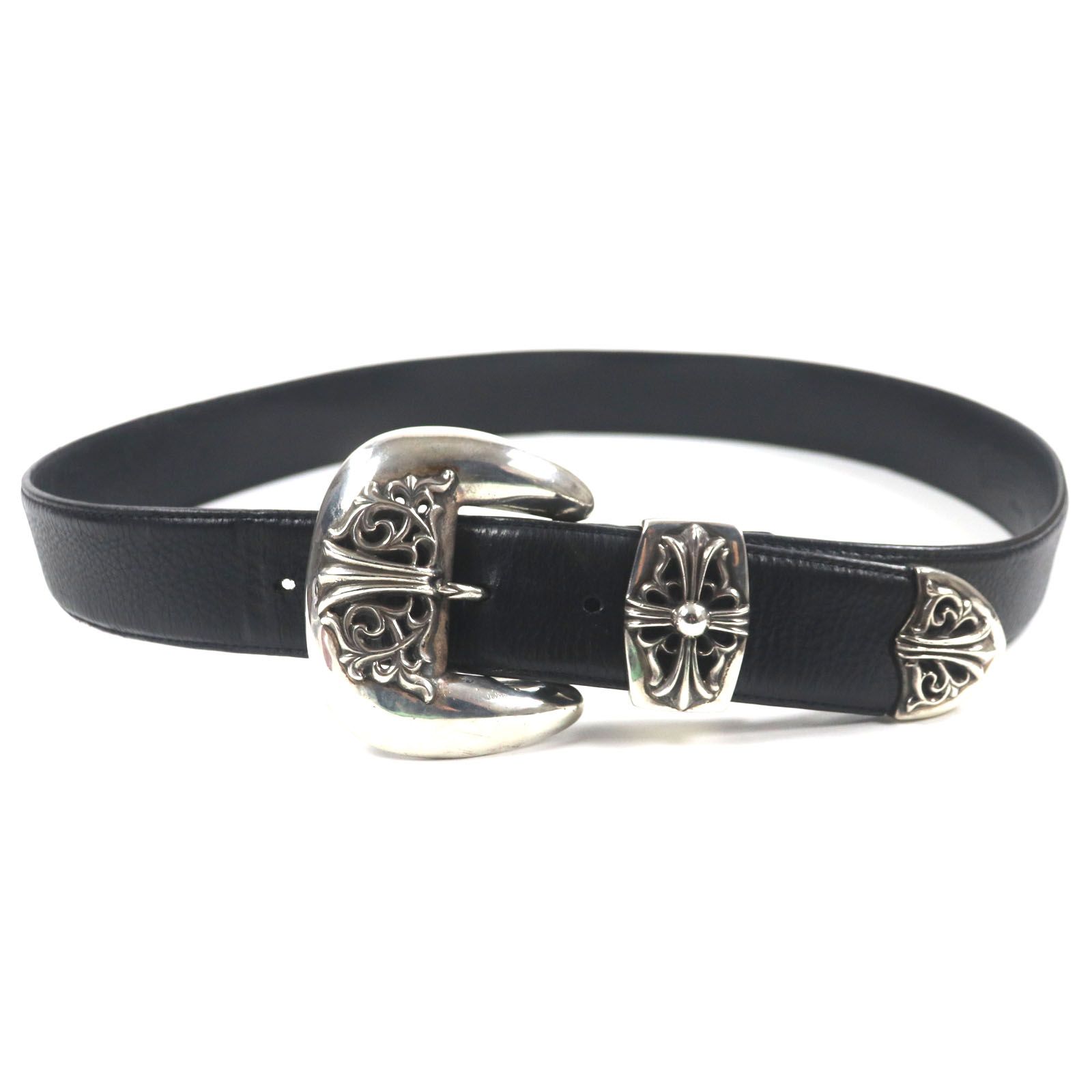 シルバーレザーさん　クロムハーツ パーツ　CHROMEHEARTS 良品▽CHROME HEARTS クロムハーツ CLASSIC クラシック 3PC