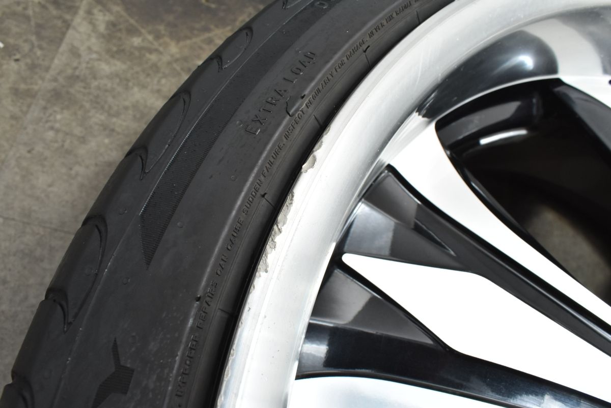 トップス ホイールのみ販売 M s SPEED JUNO dejave ジュノウ デジャビュ 20in 8.5J 40 114.3 ピレリ 245|35R20 アルファード ヴェルファイア