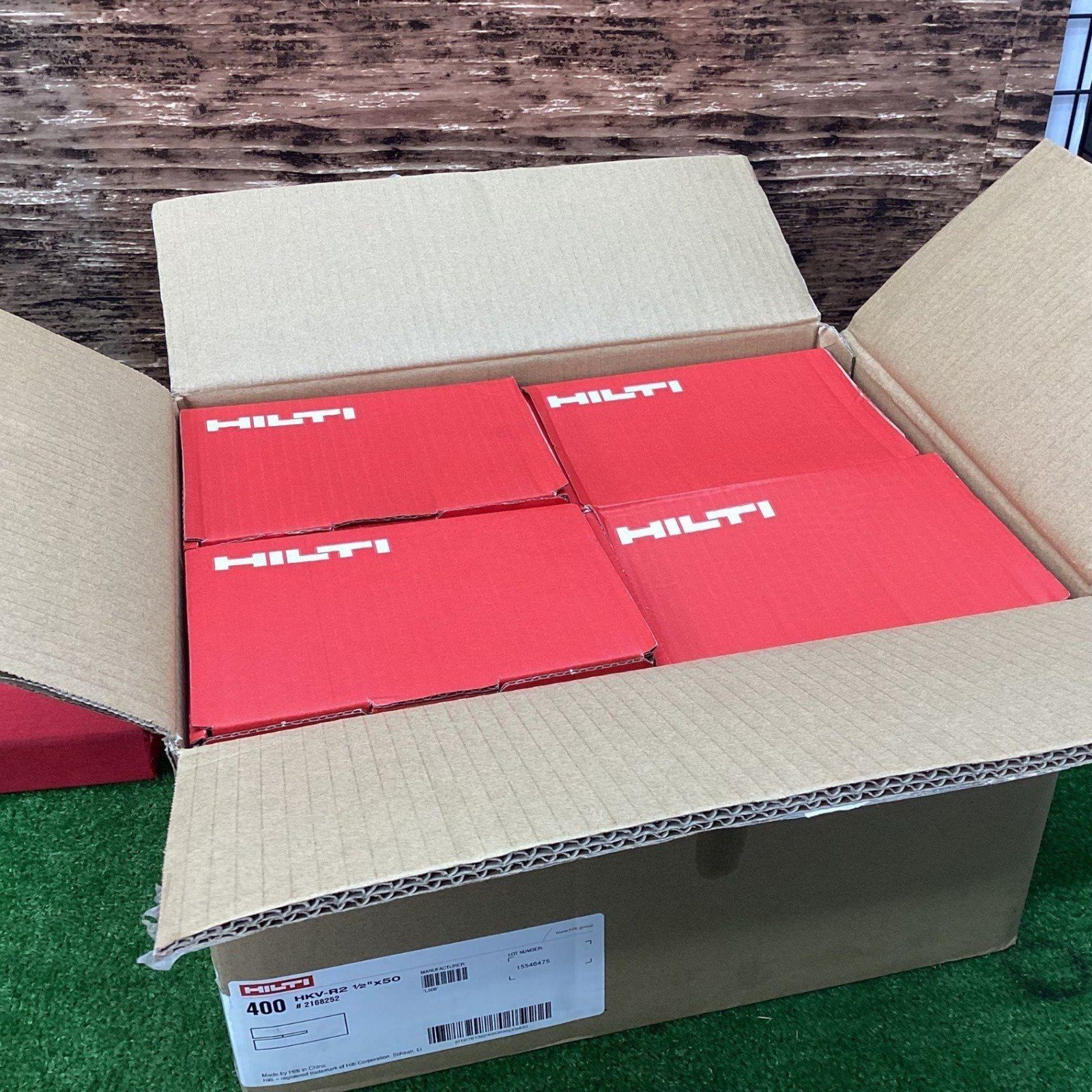 ♥品 HILTI ヒルティ 内部コーン打ち込み式金属系アンカー HKV-R2 八箱セット 一箱50本入り 合計400本 川越店