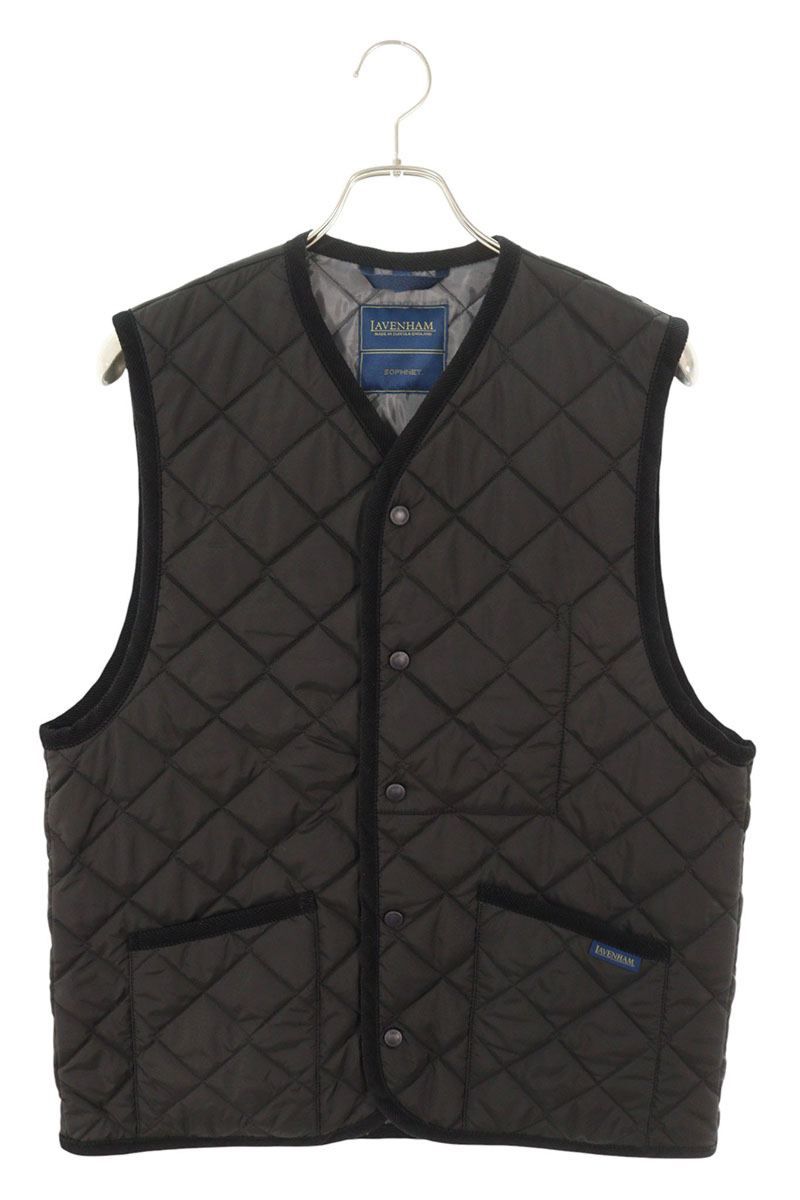 ラベンハム ×ソフ SOPH キルティングパデッドベスト メンズ M