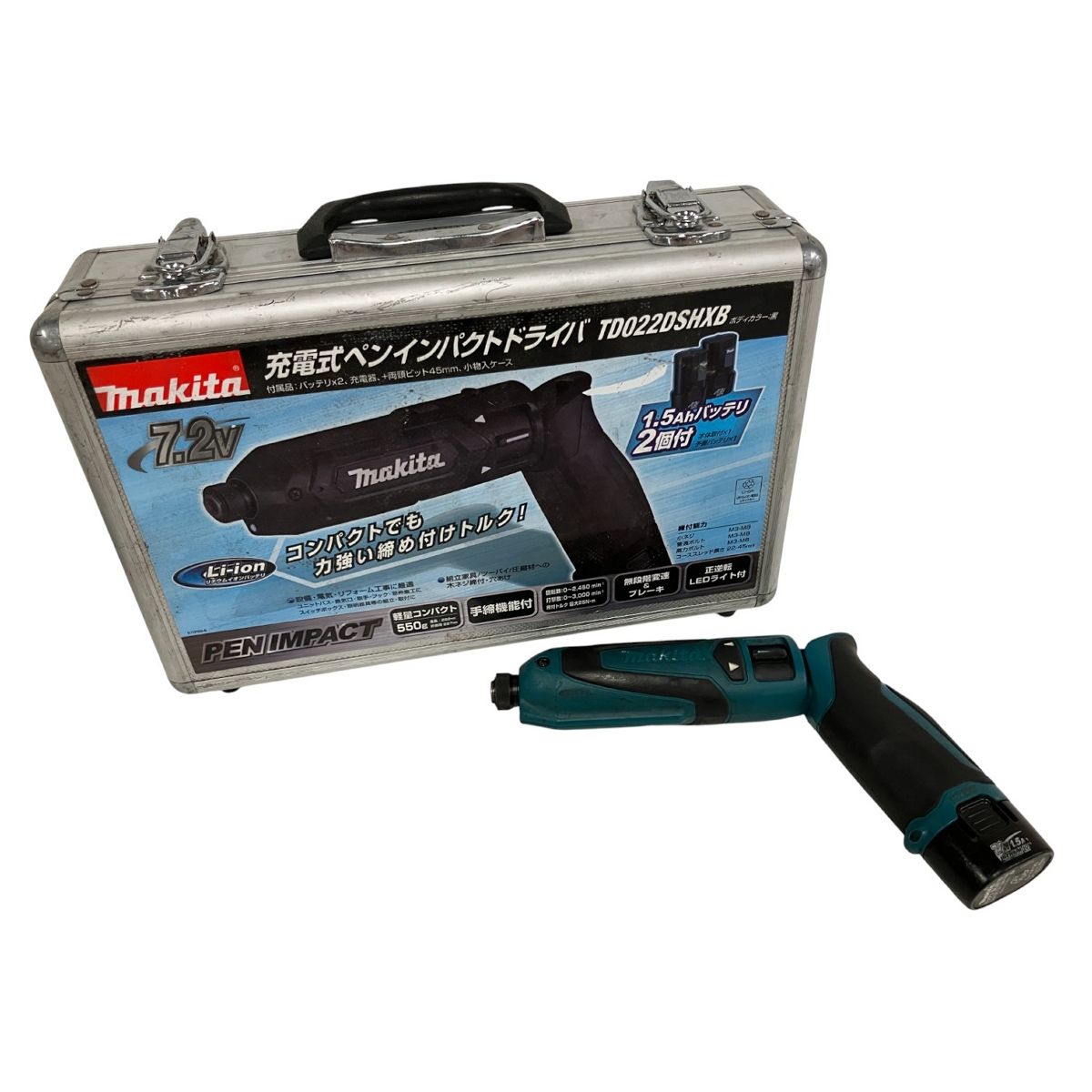 makita TD021D 充電式 ペンインパクトドライバ バッテリー付き 電動工具 マキタ B10415071