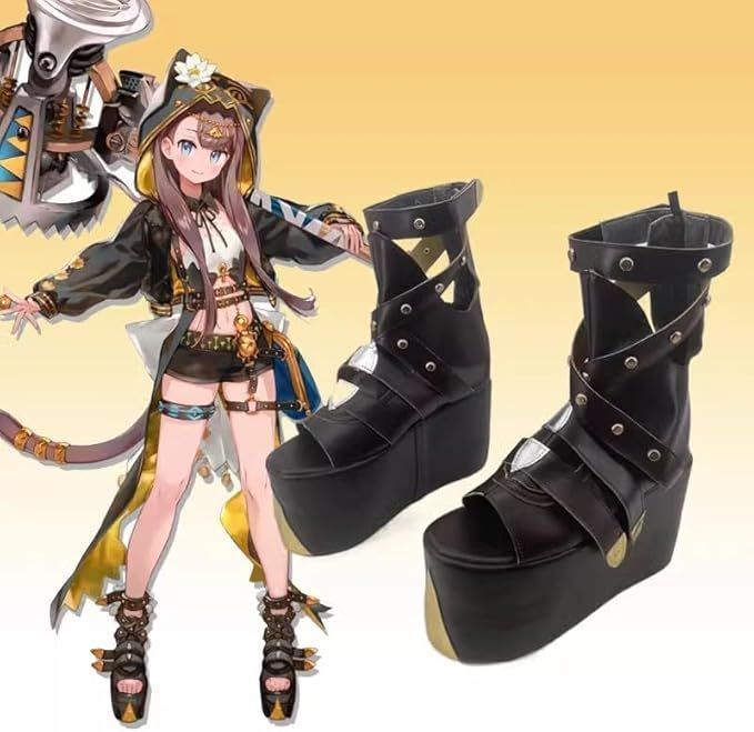 アークナイツ/明日方舟 ペペ コスプレ 靴 ブーツ Arknightsアクナイコスプレ靴 コスプレブーツアクセサリー ウ コスチューム cosplay 演出服 舞台装 クリスマス 学園祭 プレゼント 化祭 ハロウイ