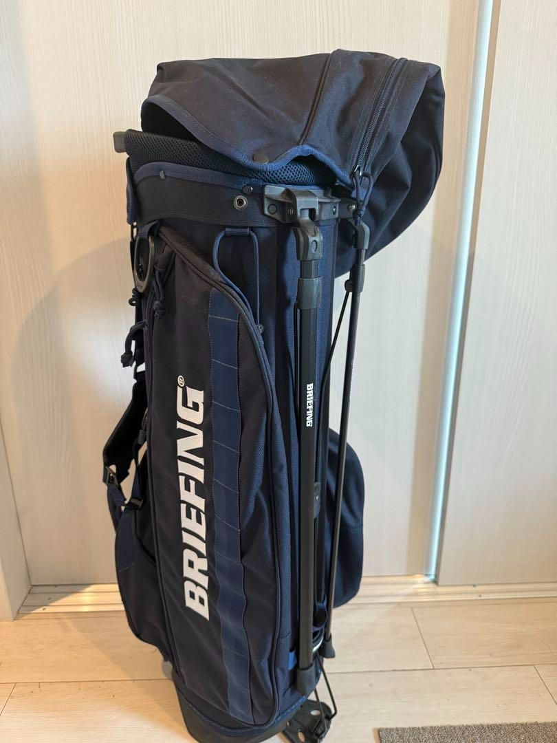 BRIEFING スタンド付きキャディバッグ ネイビー BRIEFING スタンド付きキャディバッグ ネイビー - メルカリ